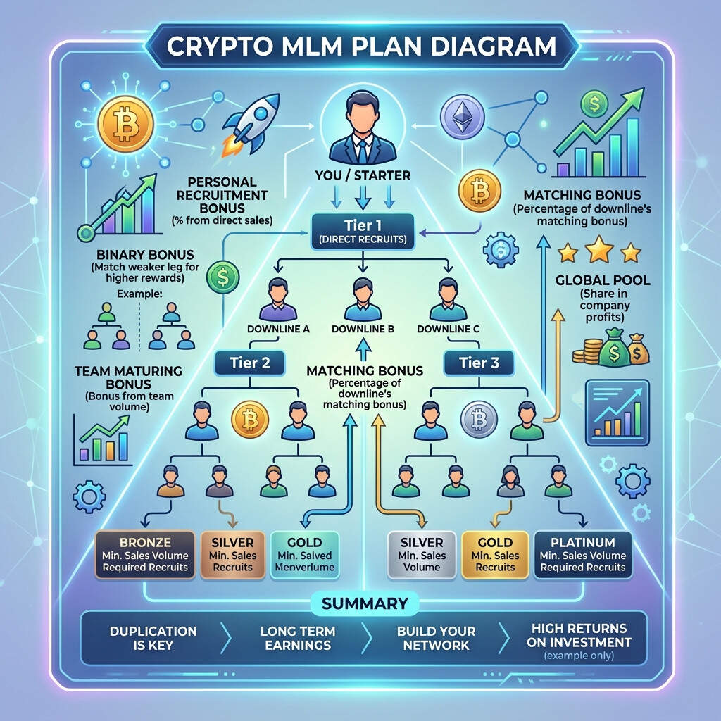 Crypto MLM Plan Software