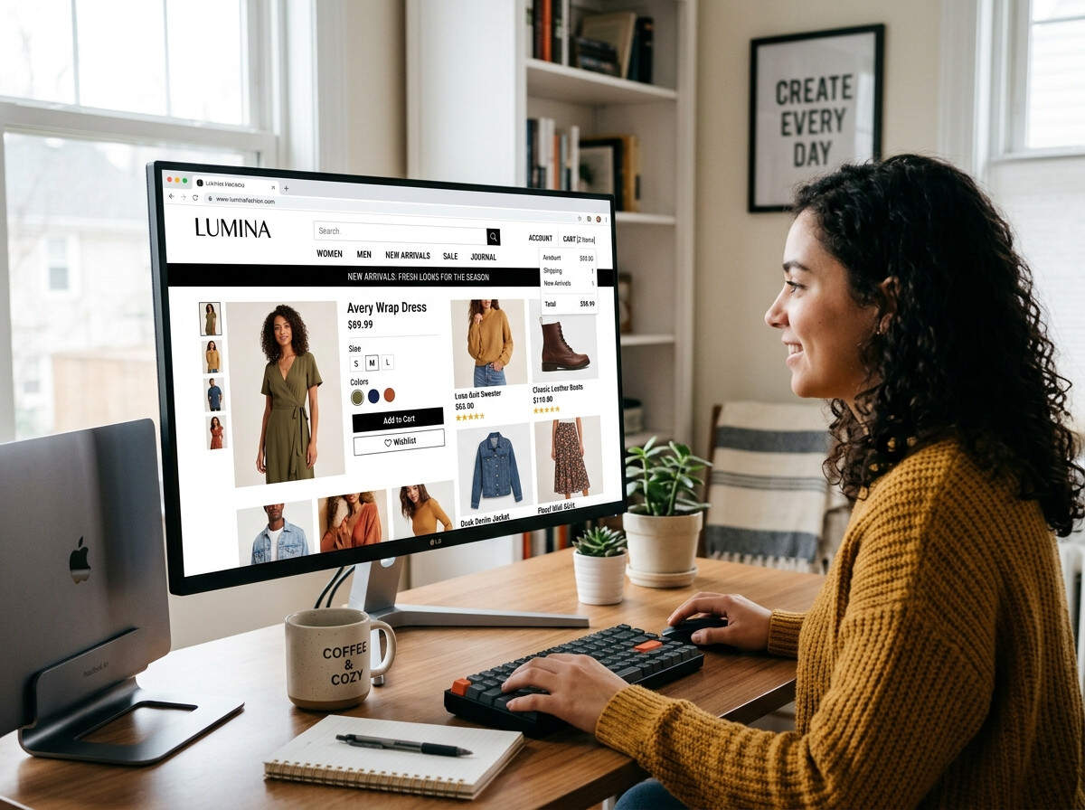 E‑commerce website design Delhi